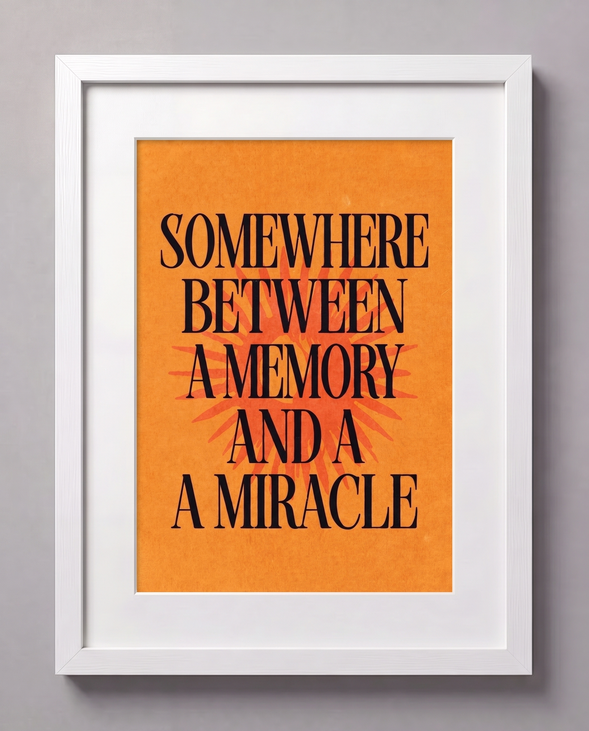 SOMEWHERE BETWEEN