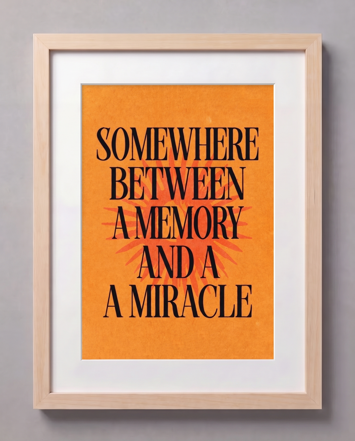 SOMEWHERE BETWEEN